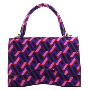 Multi color crossbody bag